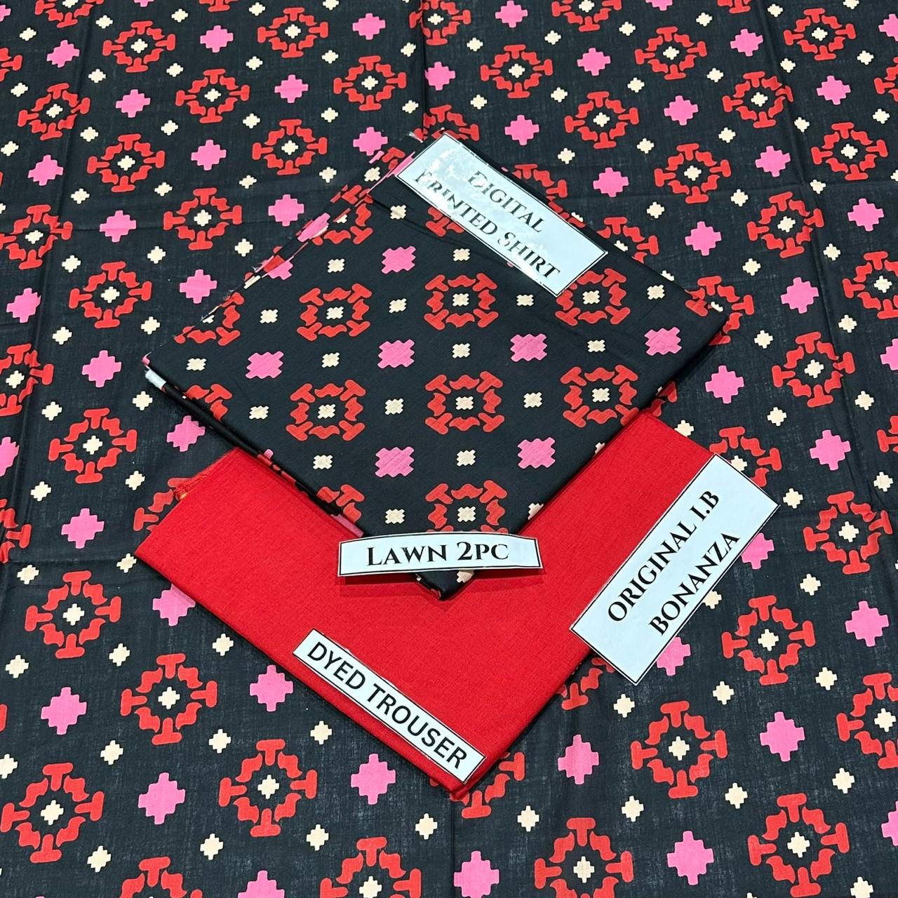 I.B Bonanza Lawn 2-Piece Digital Printed Suit