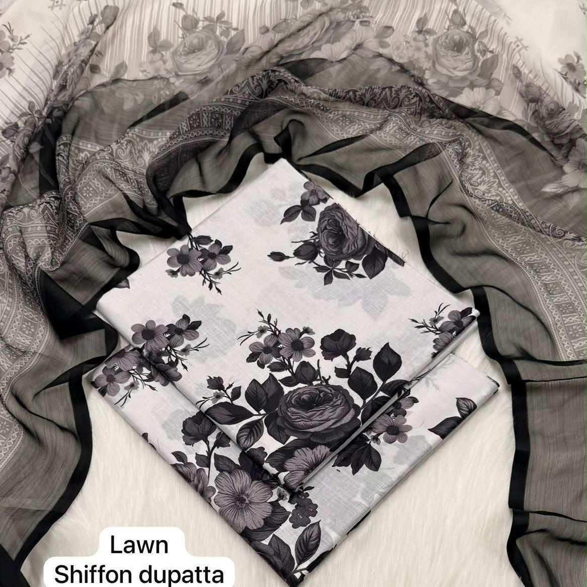 Maria.B Premium Lawn 3-Piece
