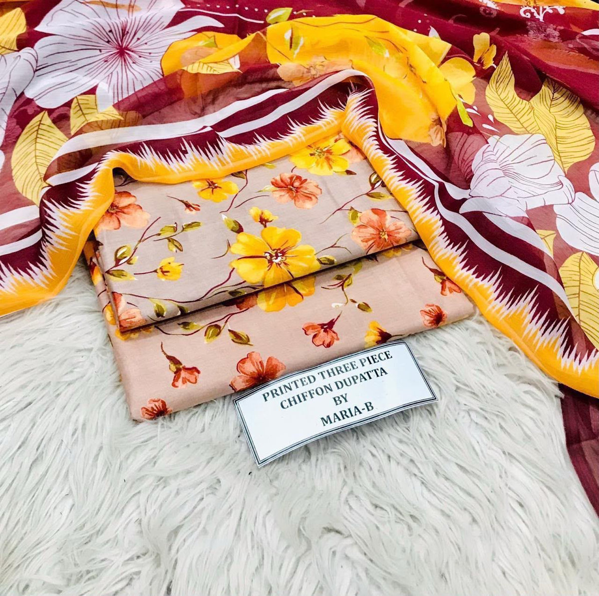 Maria.B Premium Lawn 3-Piece