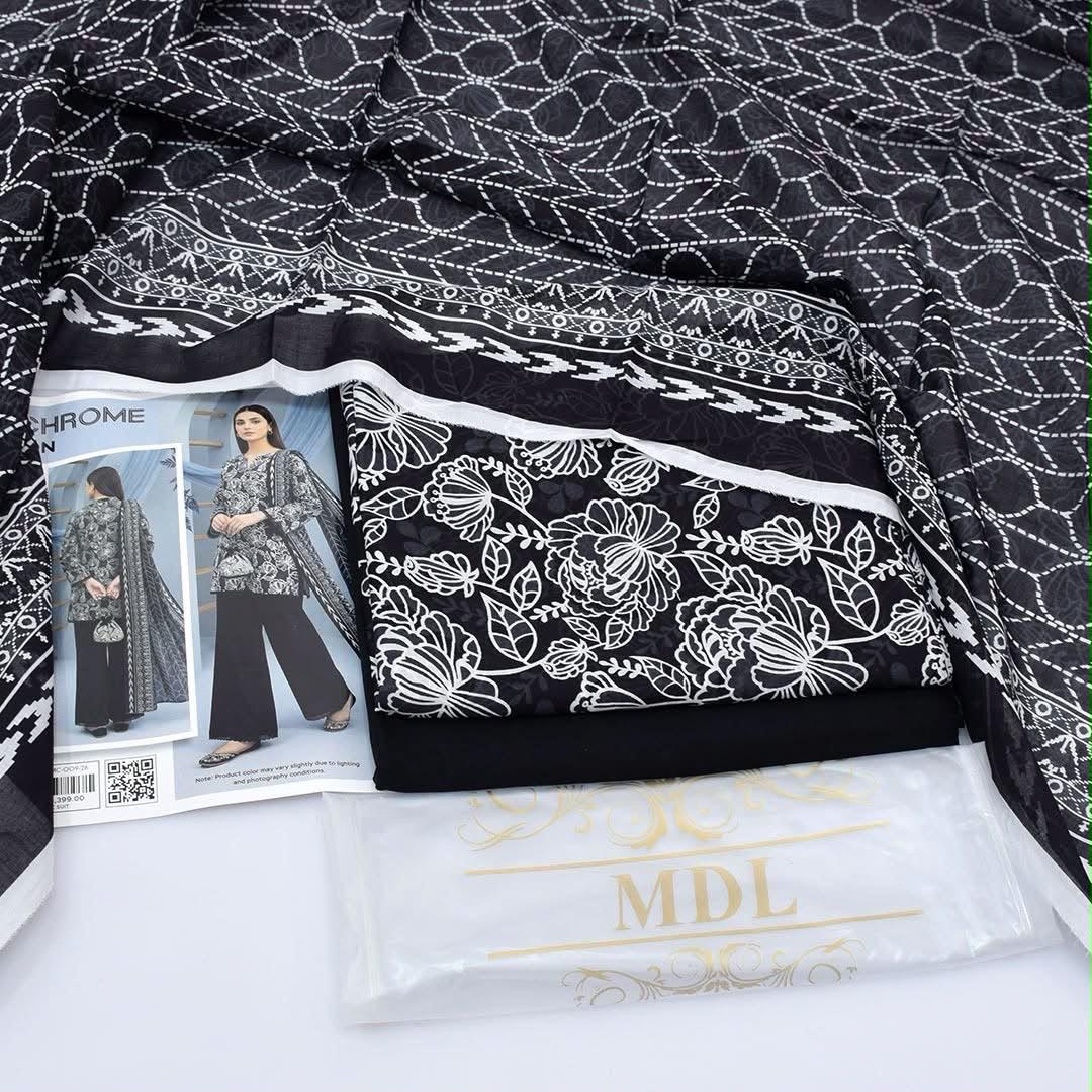 MDL Lawn 3-Piece Digital Printed