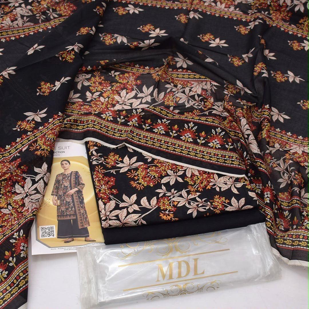 MDL Lawn 3-Piece Digital Printed