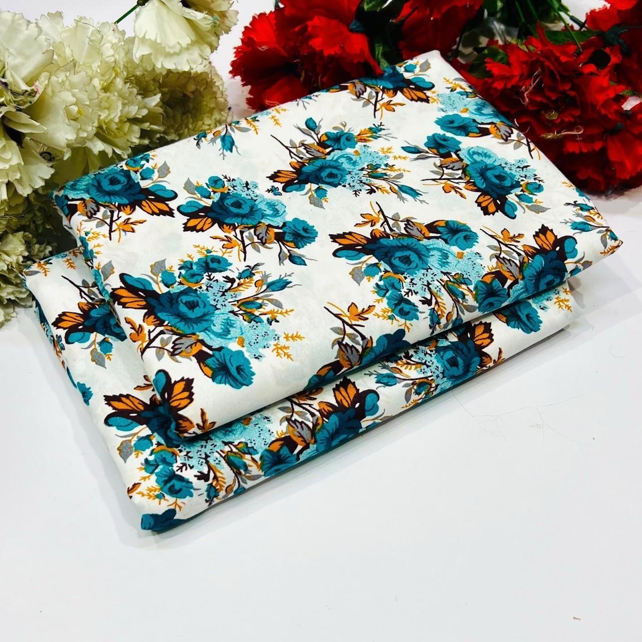 Winter Cotton 2-Piece Digital Print  [H-] 121771