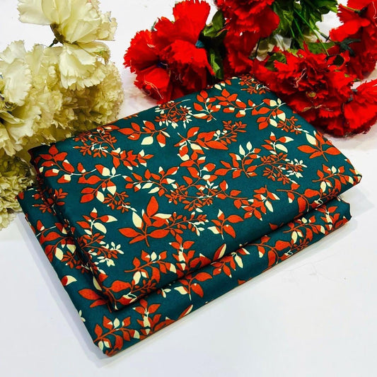 Winter Cotton 2-Piece Digital Print  [H-] 121774