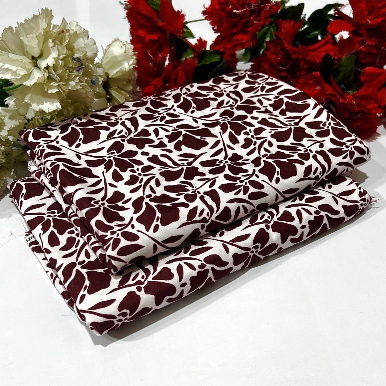 Winter Cotton 2-Piece Digital Print  [H-] 121780