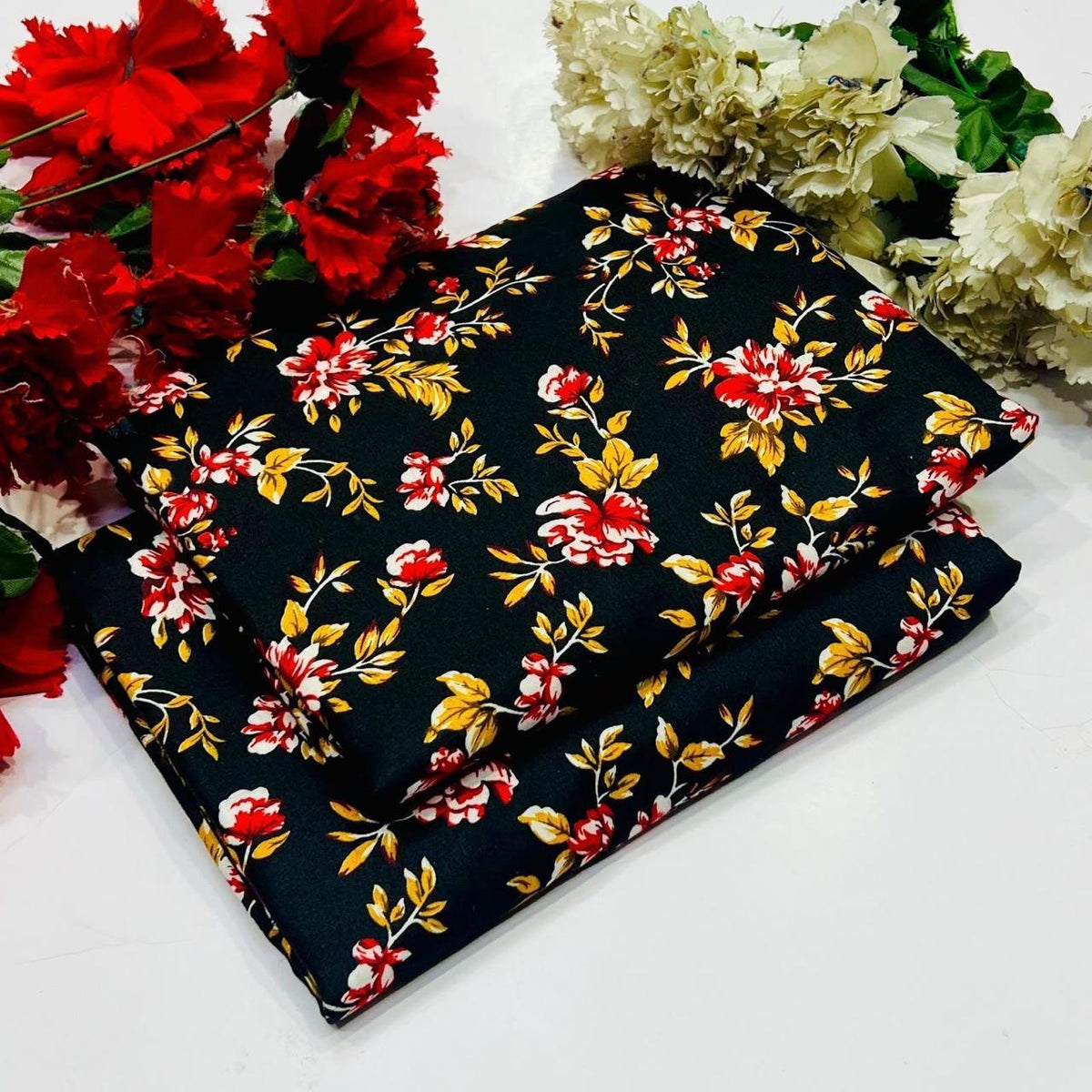 Winter Cotton 2-Piece Digital Print  [H-] 121781