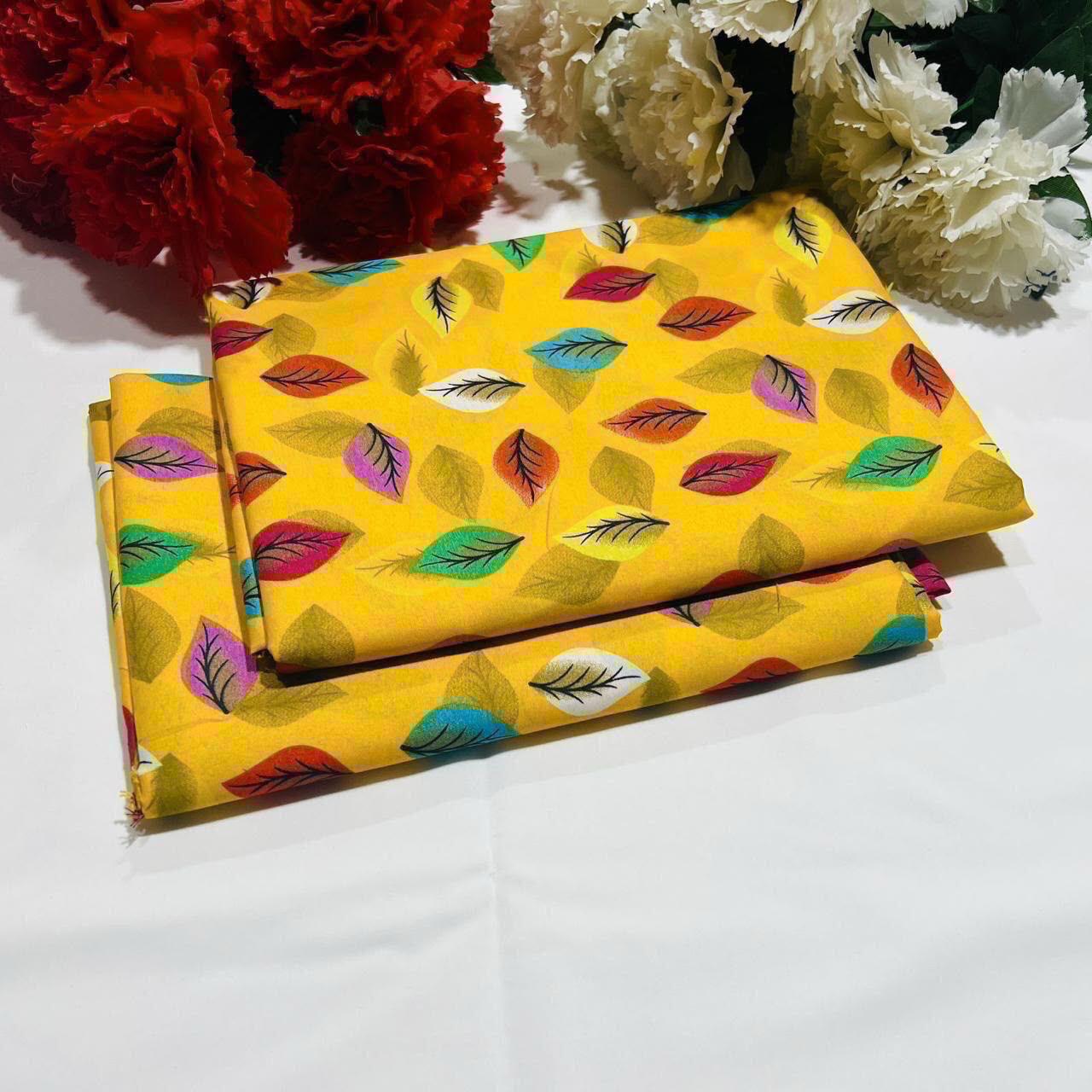 Winter Cotton 2-Piece Digital Print  [H-] 121796