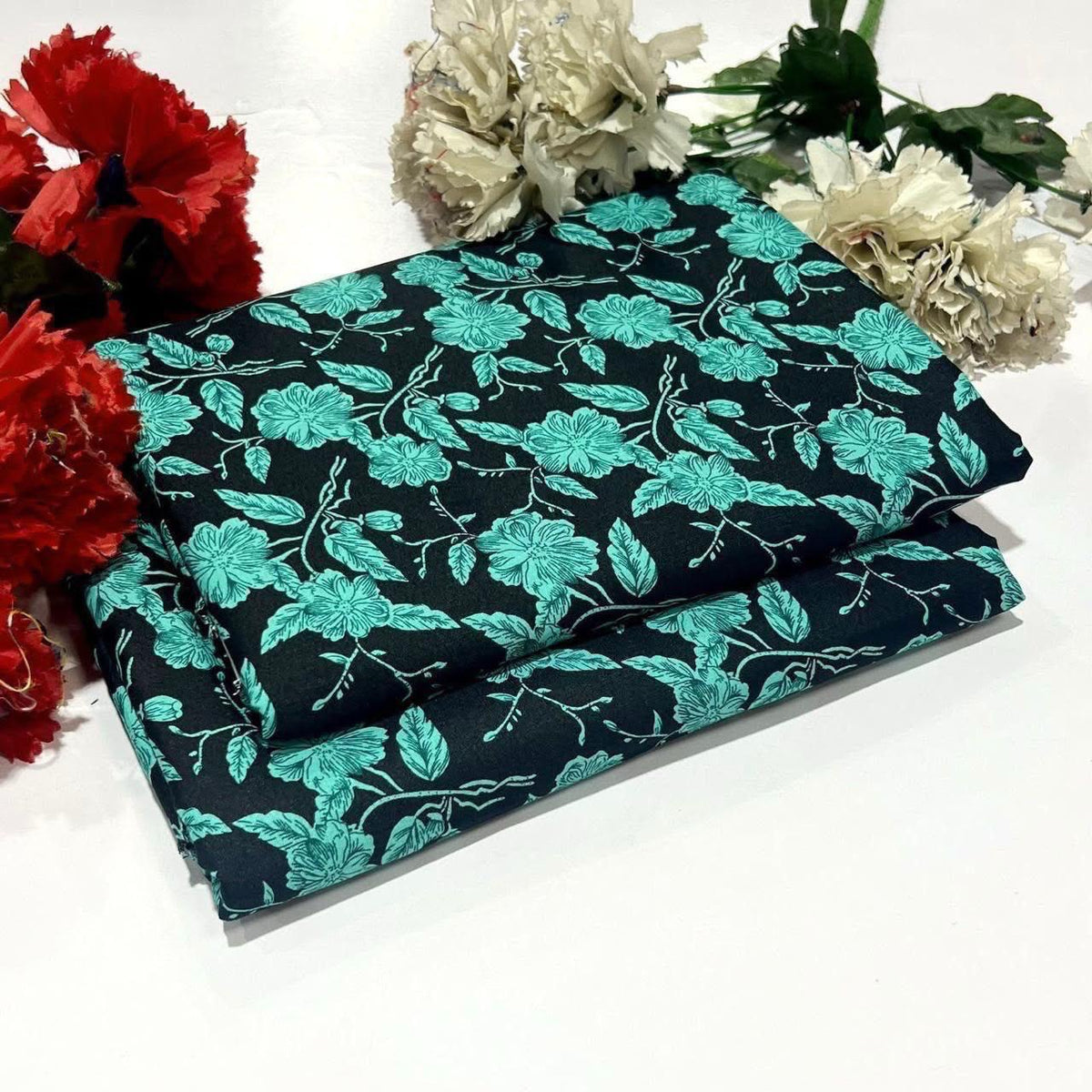 Winter Cotton 2-Piece Digital Print  [H-] 121797