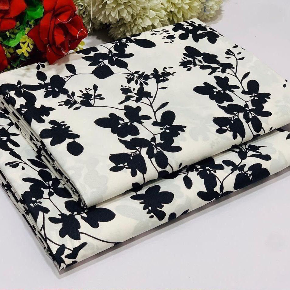 Winter Cotton 2-Piece Digital print  [H-] 121809