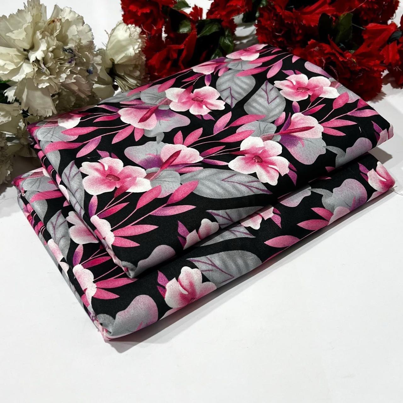 Winter Cotton 2-Piece Digital print  [H-] 121810