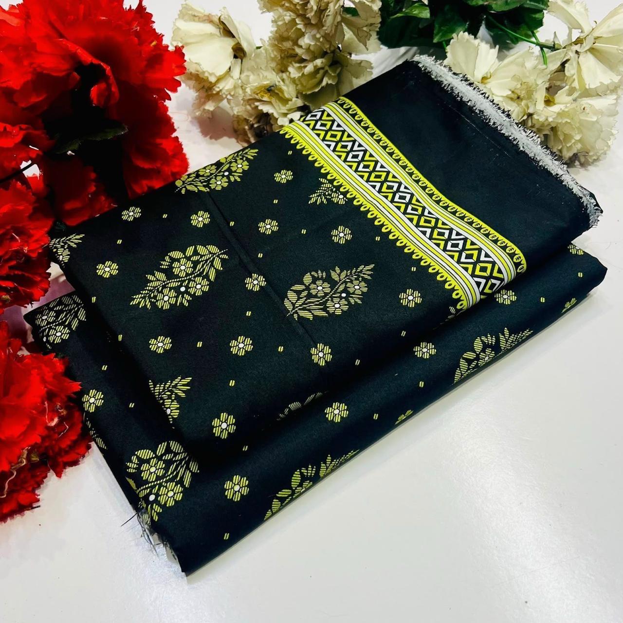Winter Cotton 2-Piece Digital print  [H-] 121816