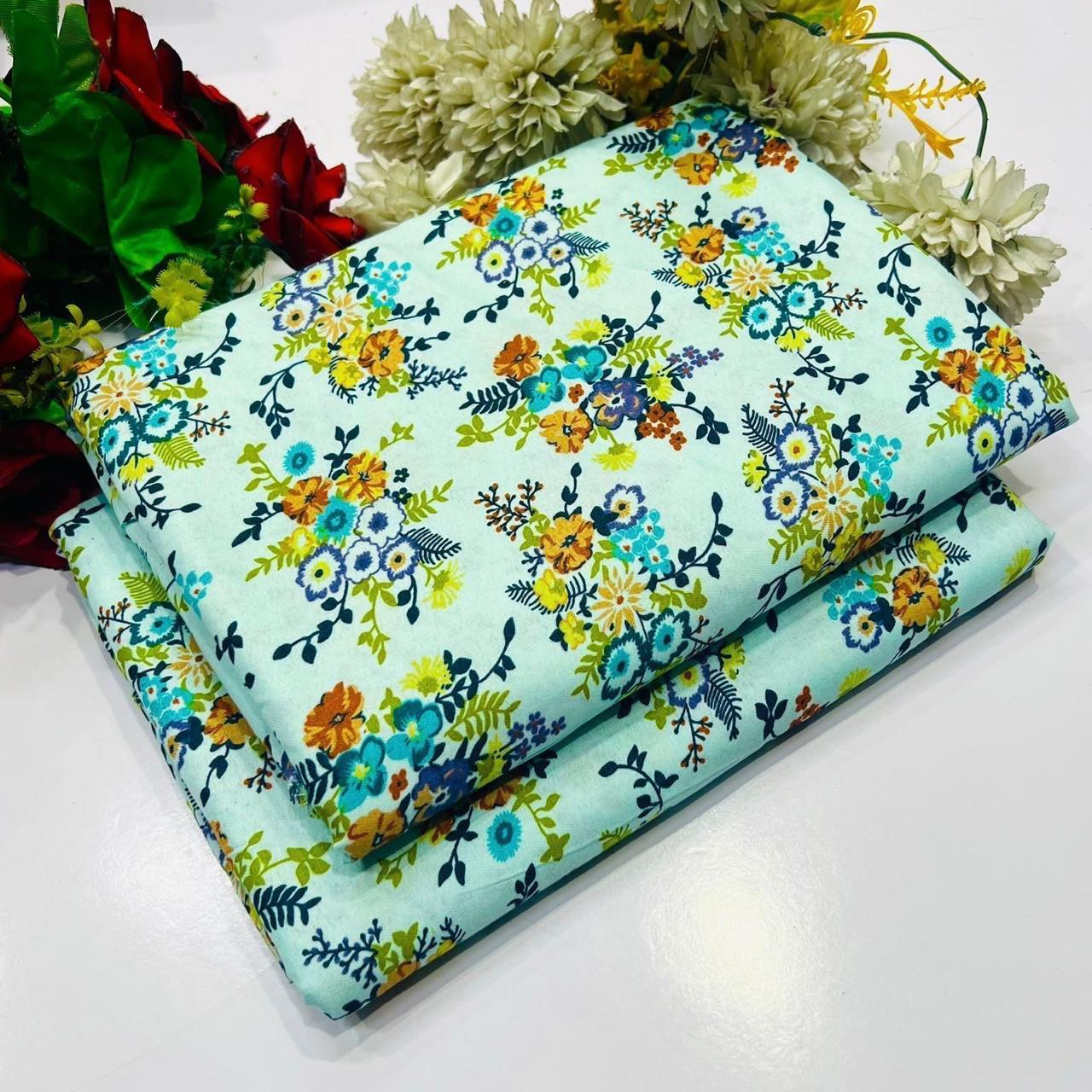 Winter Cotton 2-Piece Digital print  [H-] 121821