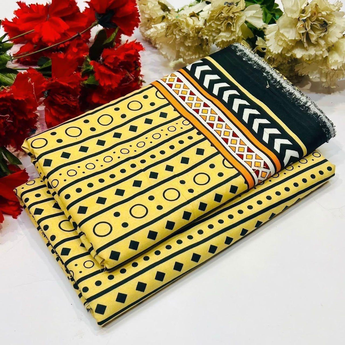 Winter Cotton 2-Piece Digital print  [H-] 121832