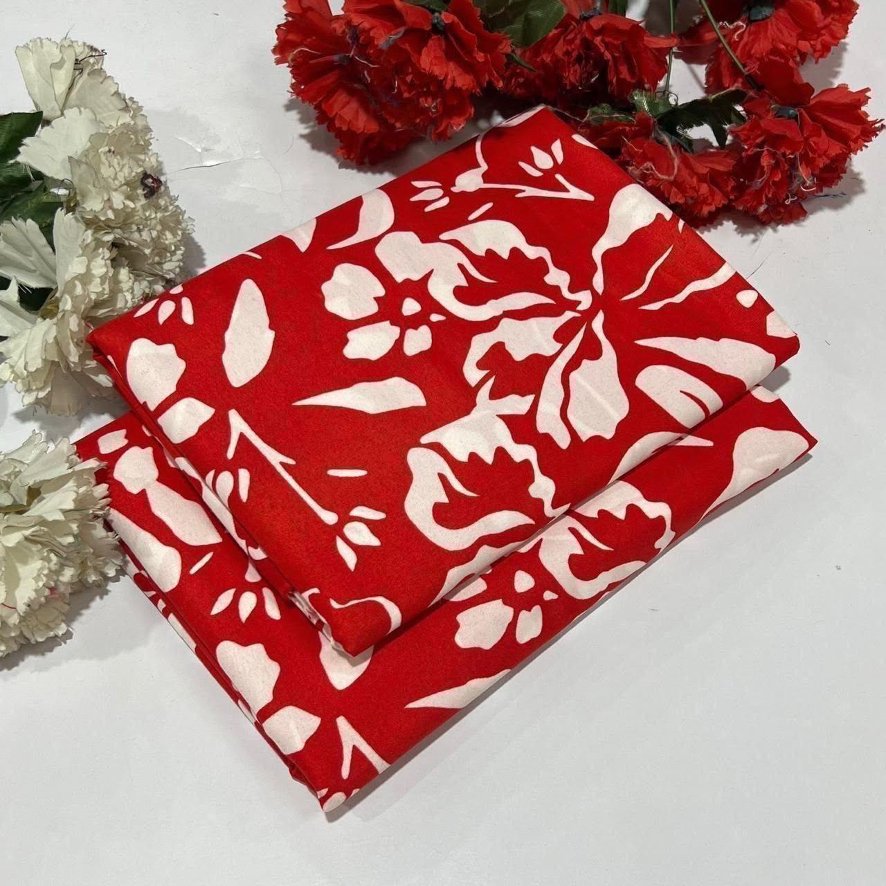 Winter Cotton 2-Piece Digital Print [H-] 121738