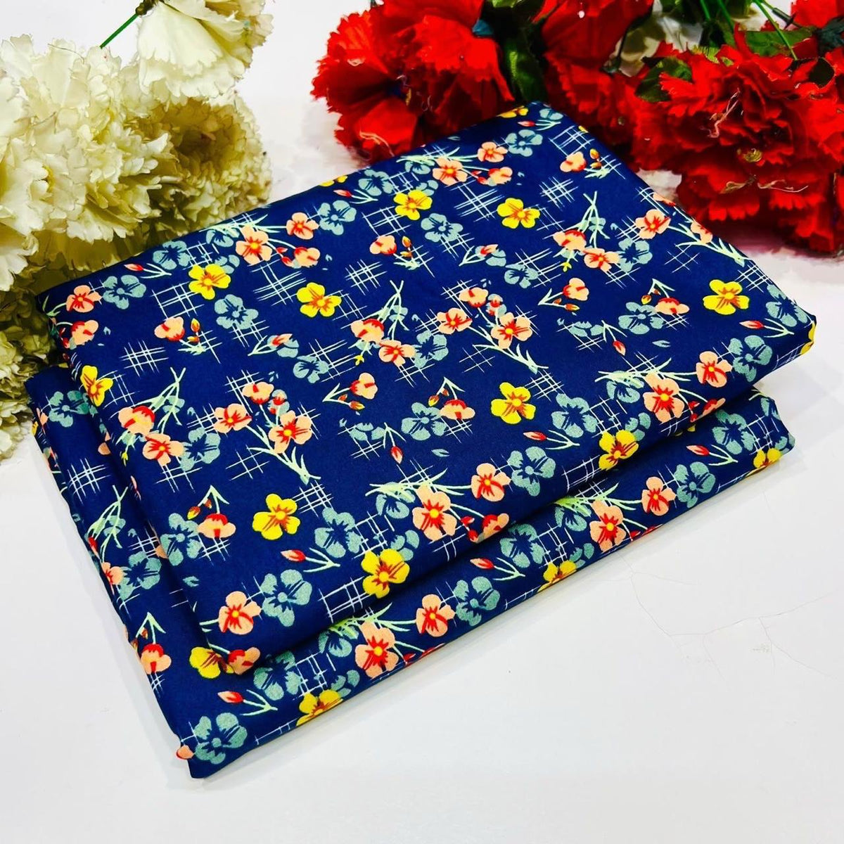 Winter Cotton 2-Piece Digital Print  [H-] 121748