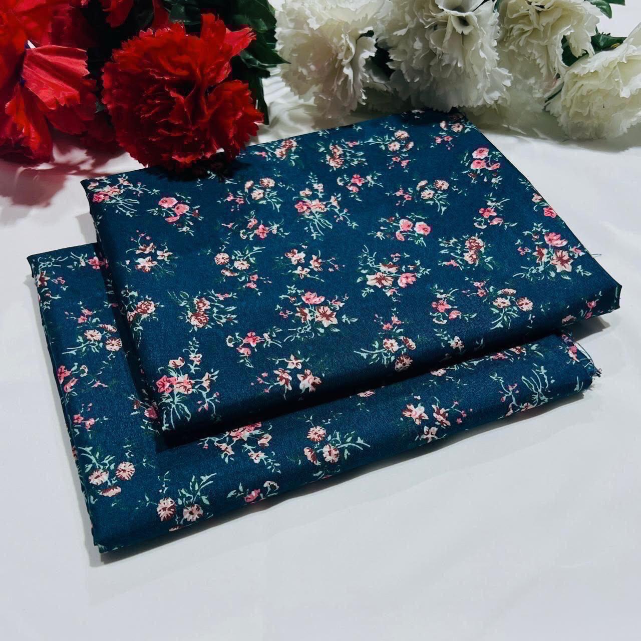 Winter Cotton 2-Piece Digital Print  [H-] 121741