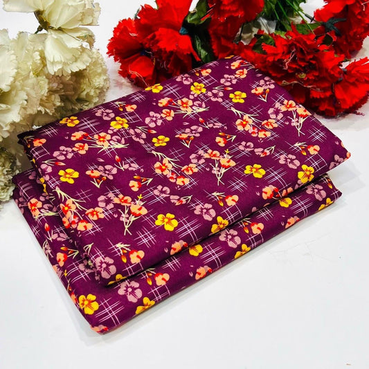 Winter Cotton 2-Piece Digital Print  [H-] 121750