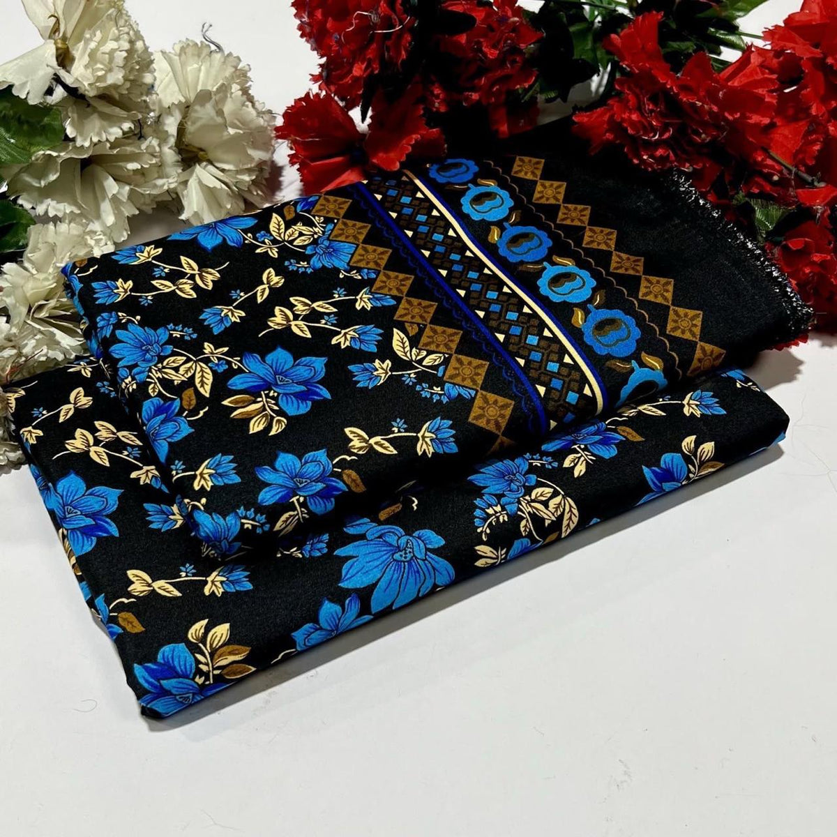 Winter Cotton 2-Piece Digital Print  [H-] 121752