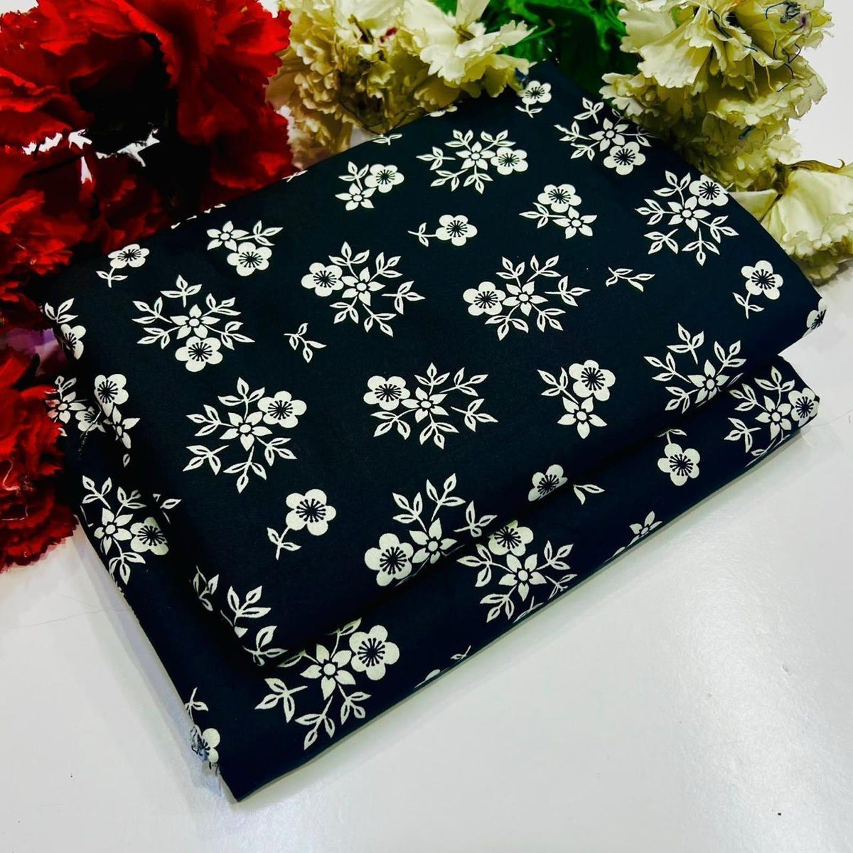 Winter Cotton 2-Piece Digital Print  [H-] 121758