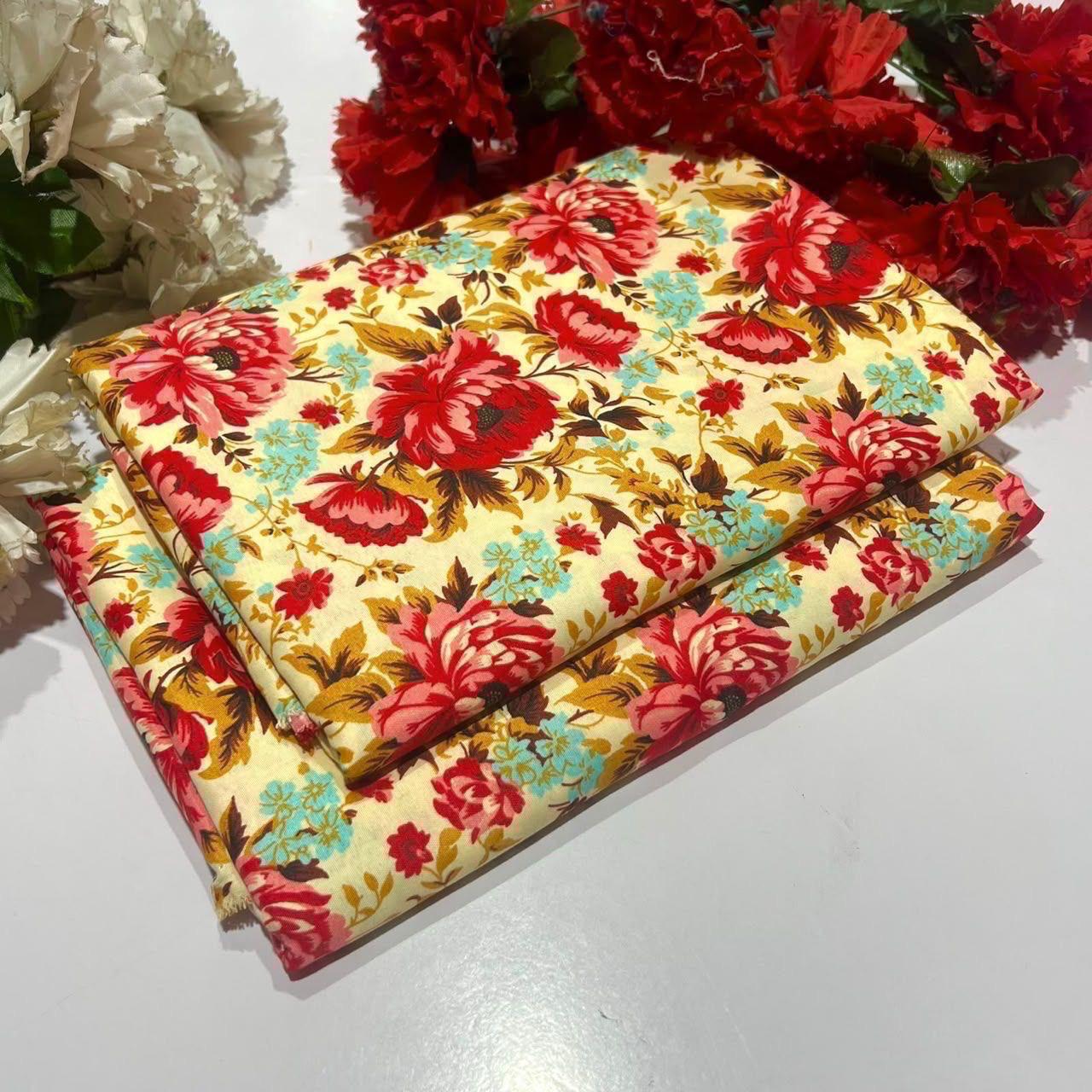 Winter Cotton 2-Piece Digital Print  [H-] 121763