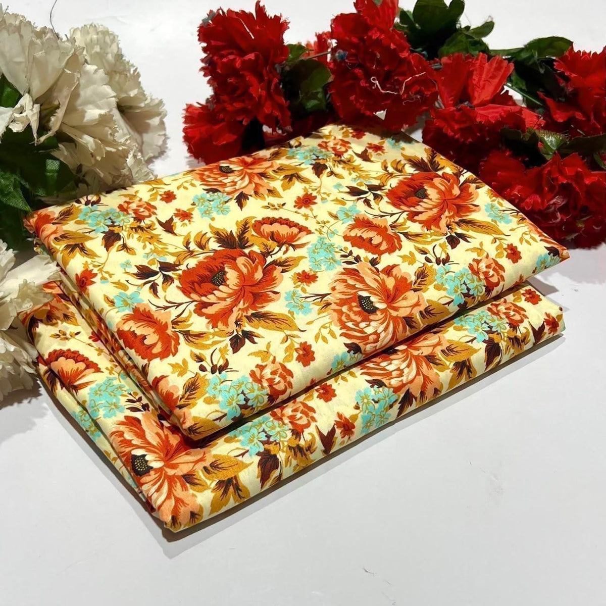 Winter Cotton 2-Piece Digital Print  [H-] 121764