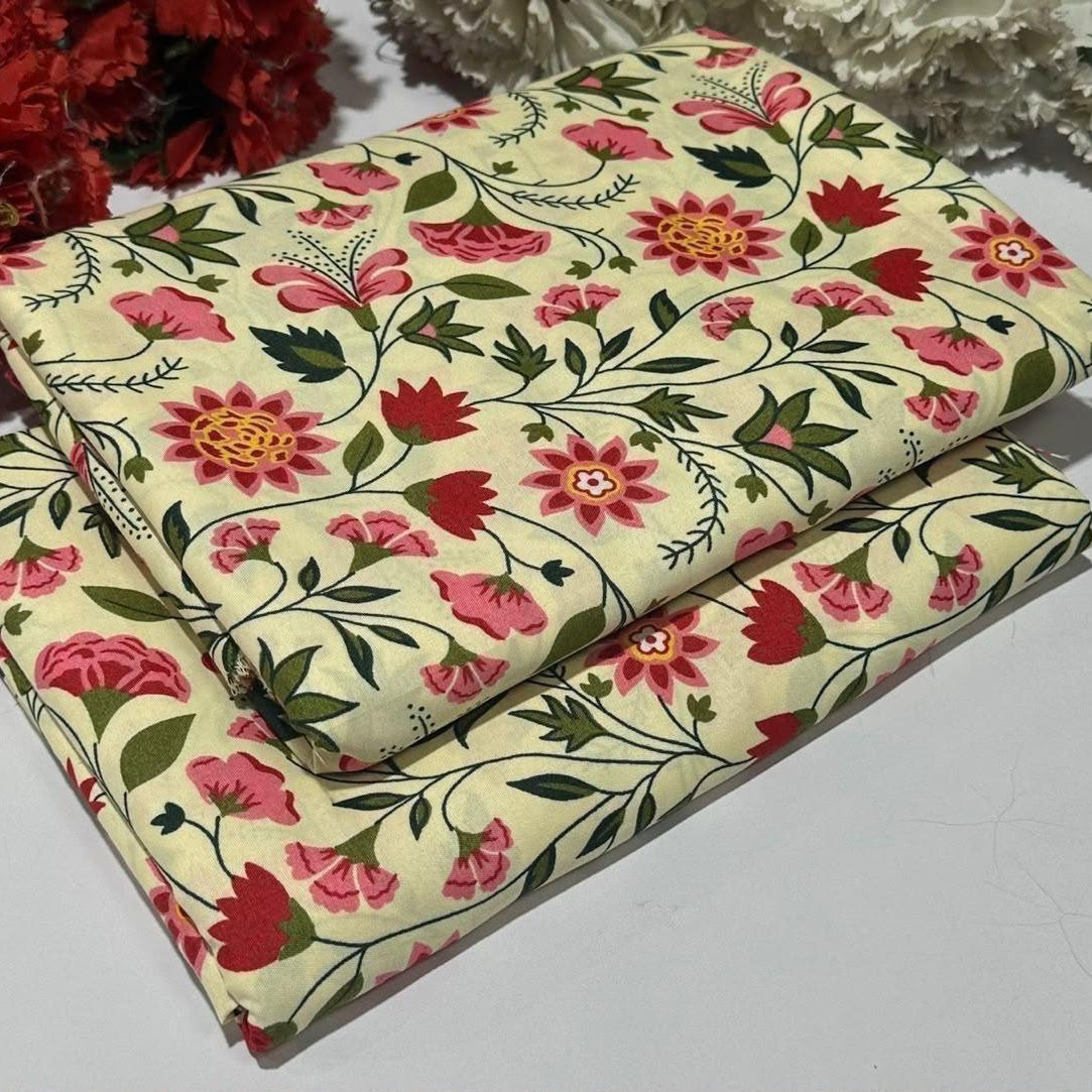 Winter Cotton 2-Piece Digital print  [H-] 121855