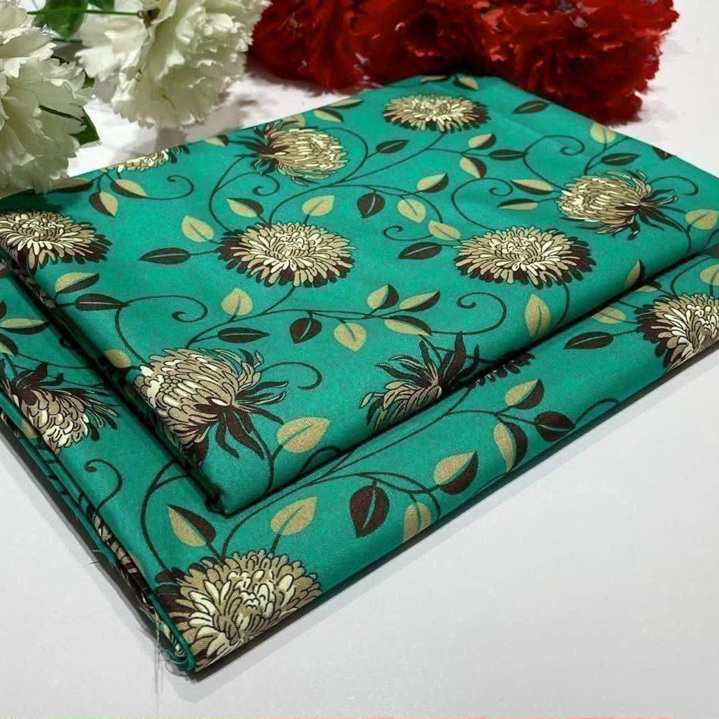 Winter Cotton 2-Piece Digital print  [H-] 121871