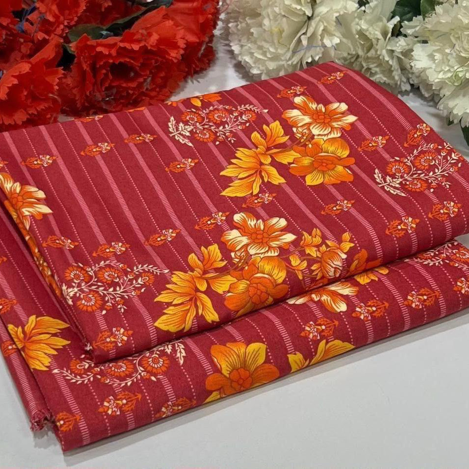 Winter Cotton 2-Piece Digital print  [H-] 121873