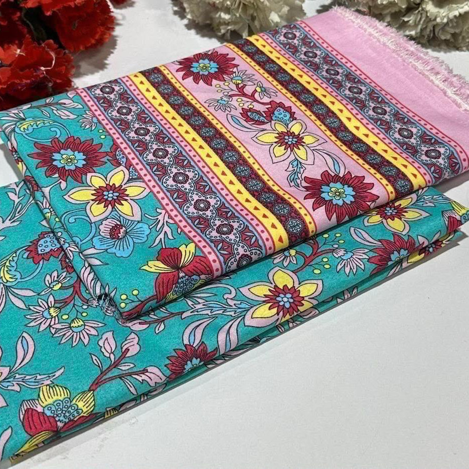 Winter Cotton 2-Piece Digital print  [H-] 121884