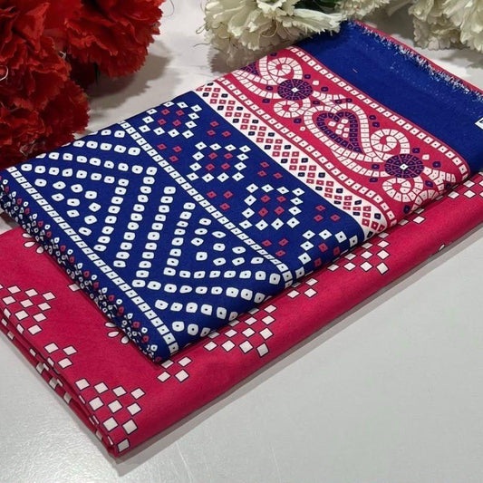 Winter Cotton 2-Piece Digital print  [H-] 121892