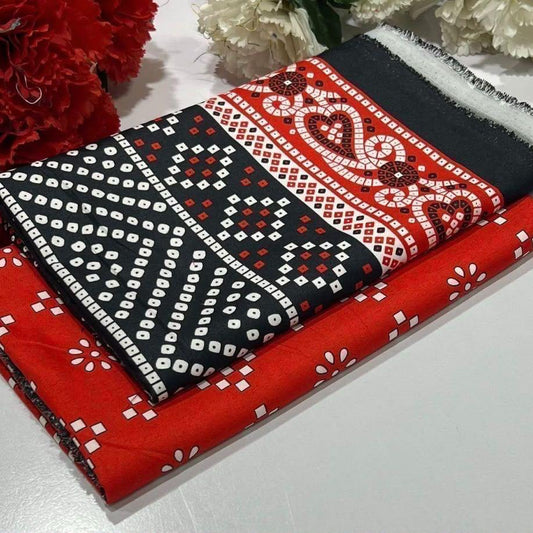 Winter Cotton 2-Piece Digital print  [H-] 121893