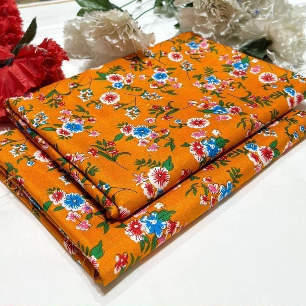 Winter Cotton 2-Piece Digital print  [H-] 121897