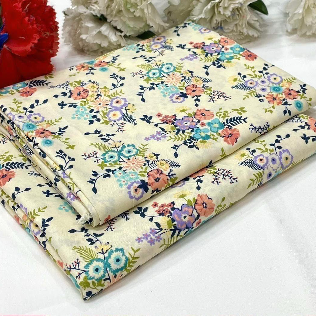Winter Cotton 2-Piece Digital print  [H-] 121902