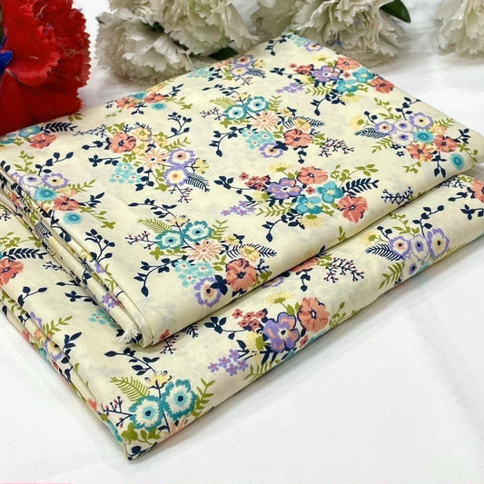 Winter Cotton 2-Piece Digital print  [H-] 121902