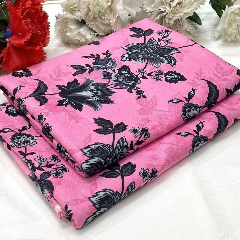 Winter Cotton 2-Piece Digital print  [H-] 121912