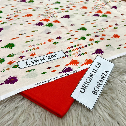 I.B Bonanza Lawn 2-Piece Digital Printed Suit