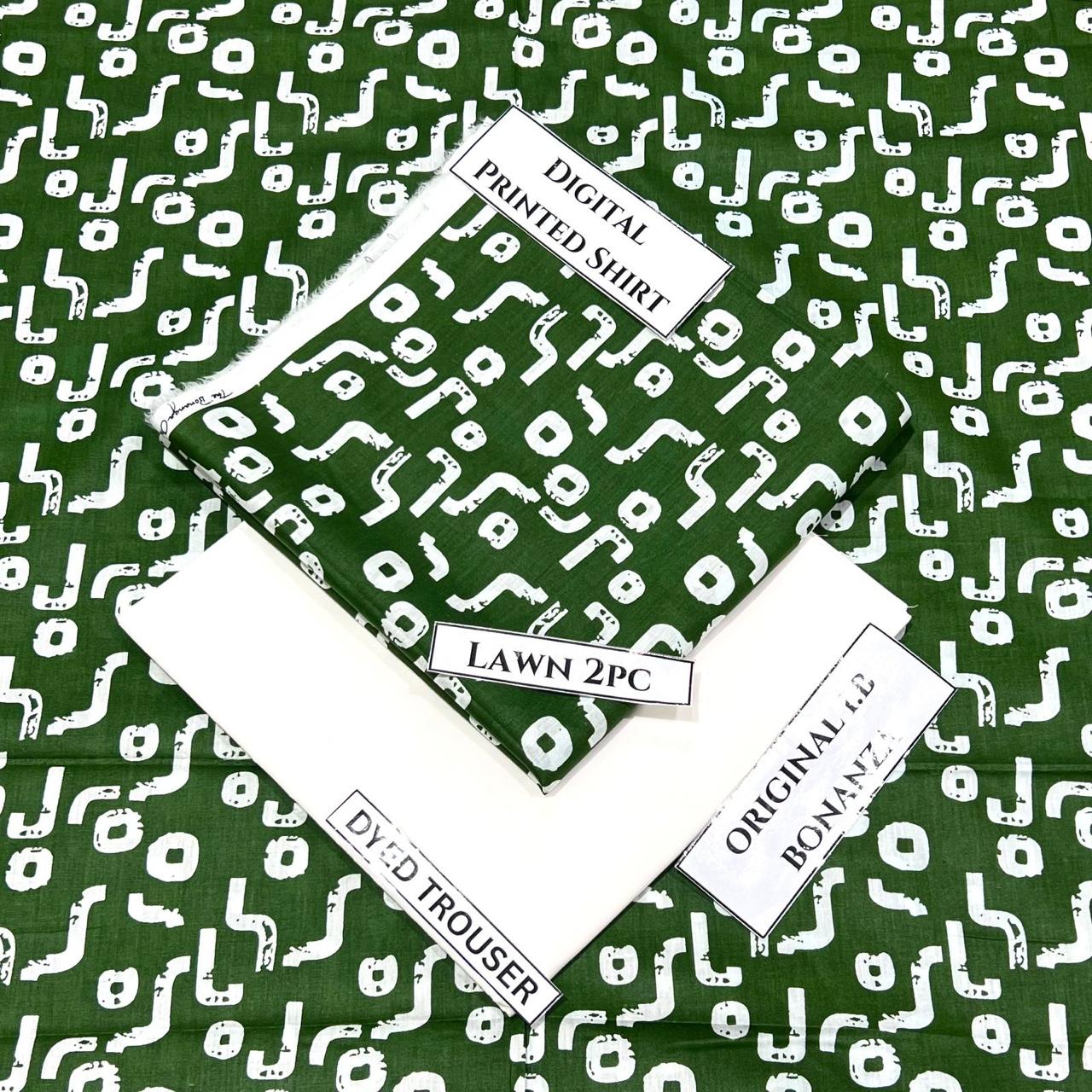 I.B Bonanza Lawn 2-Piece Digital Printed Suit