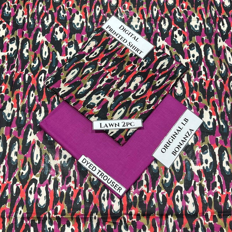 I.B Bonanza Lawn 2-Piece Digital Printed Suit