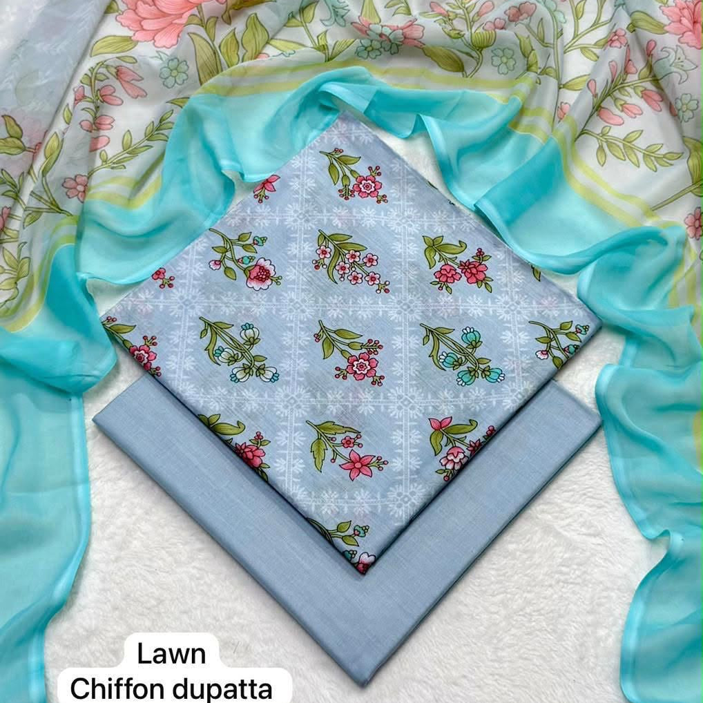 Maria.B Premium Lawn 3-Piece