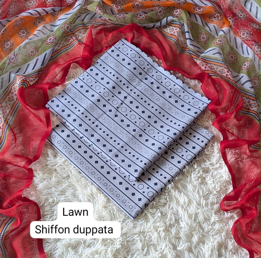 Maria.B Premium Lawn 3-Piece