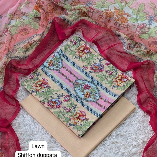 Maria.B Premium Lawn 3-Piece