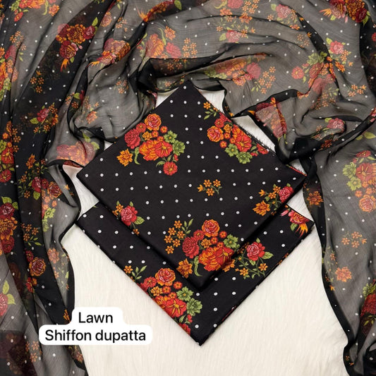 Maria.B Premium Lawn 3-Piece