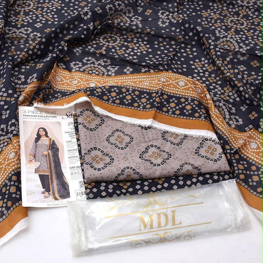 MDL Lawn 3-Piece Digital Printed