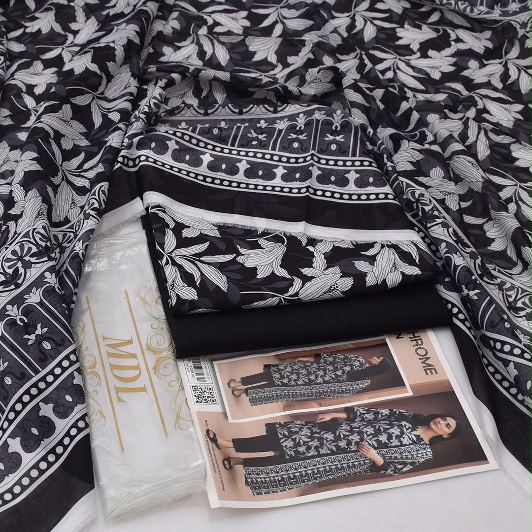 MDL Lawn 3-Piece Digital Printed