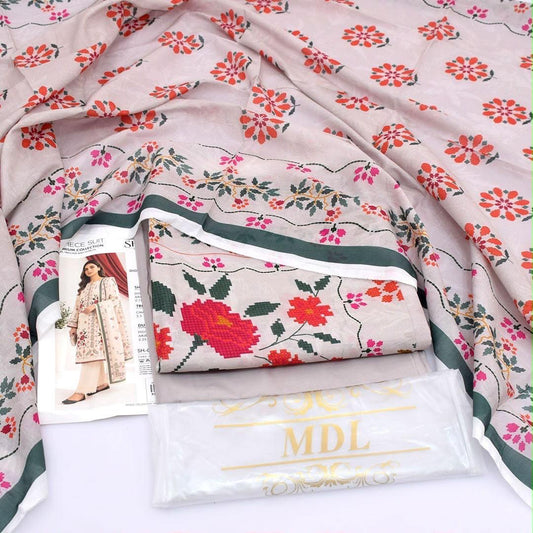 MDL Lawn 3-Piece Digital Printed