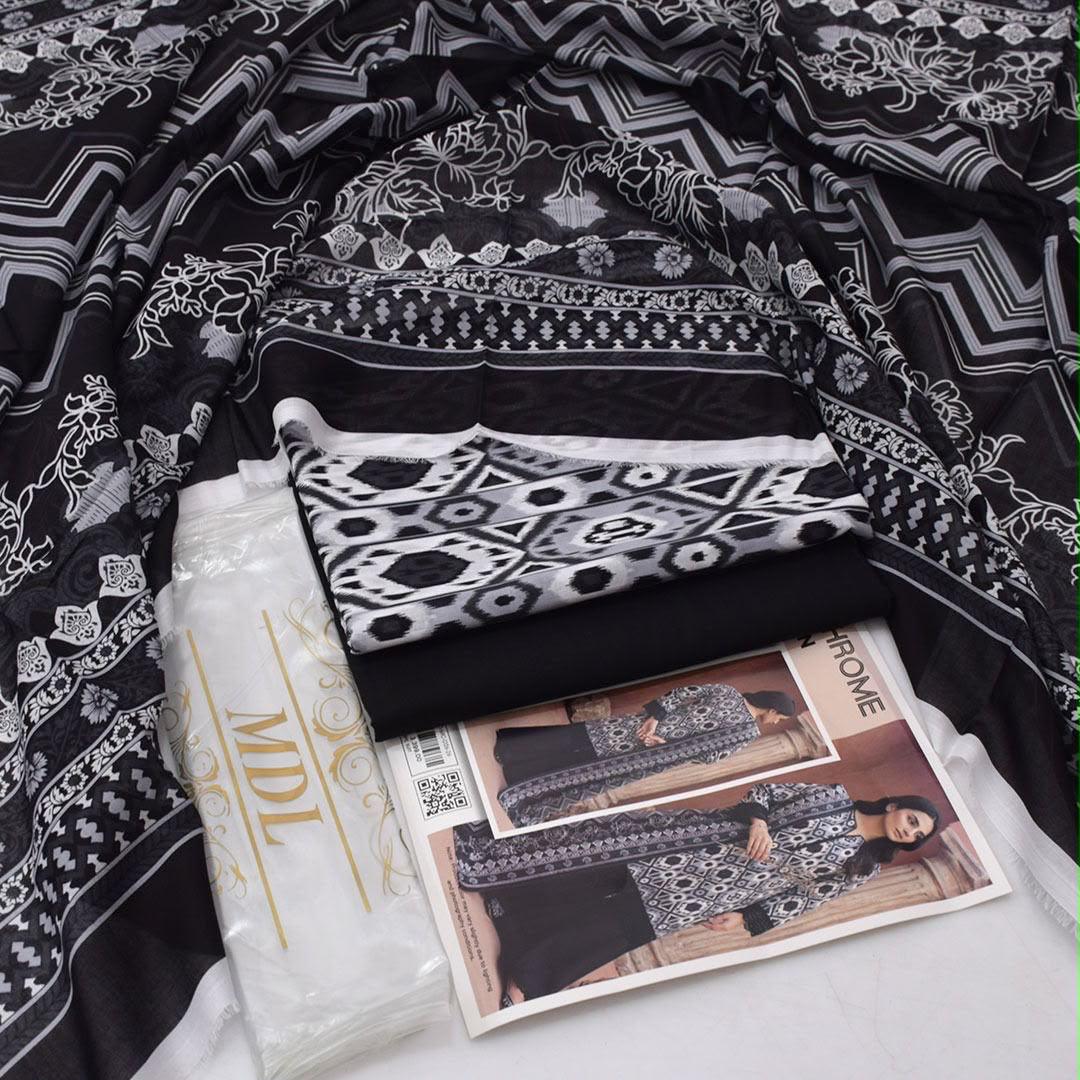 MDL Lawn 3-Piece Digital Printed