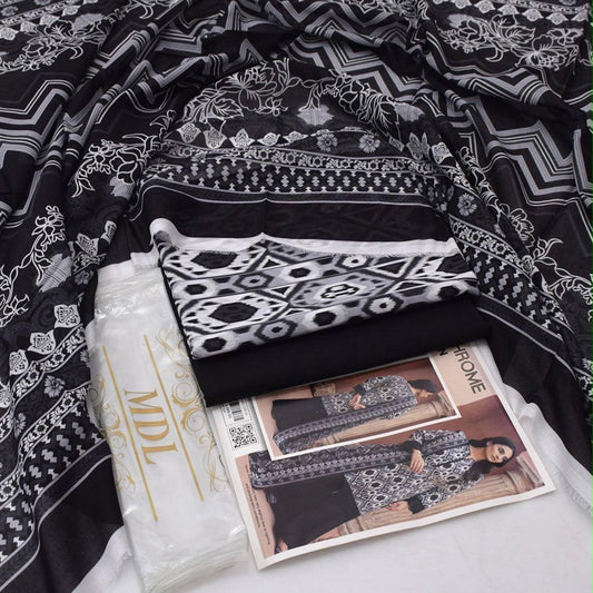 MDL Lawn 3-Piece Digital Printed