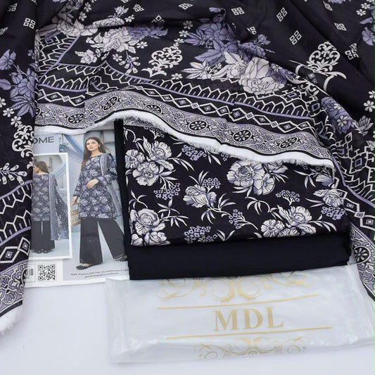 MDL Lawn 3-Piece Digital Printed
