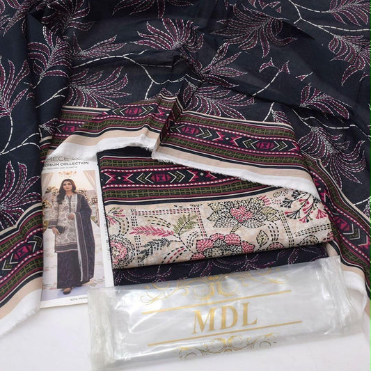 MDL Lawn 3-Piece Digital Printed