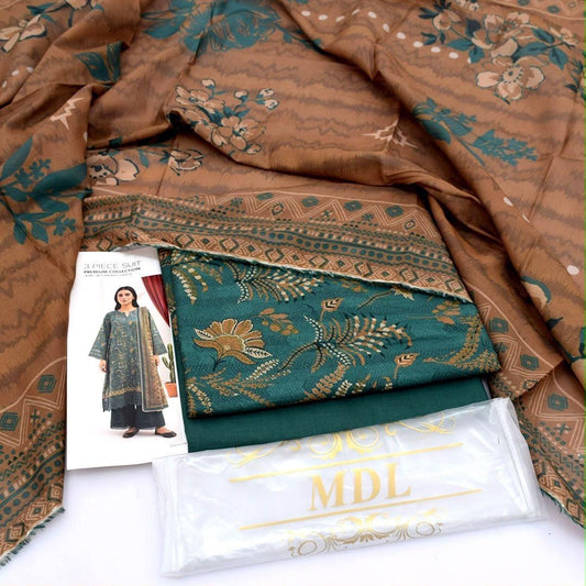 MDL Lawn 3-Piece Digital Printed