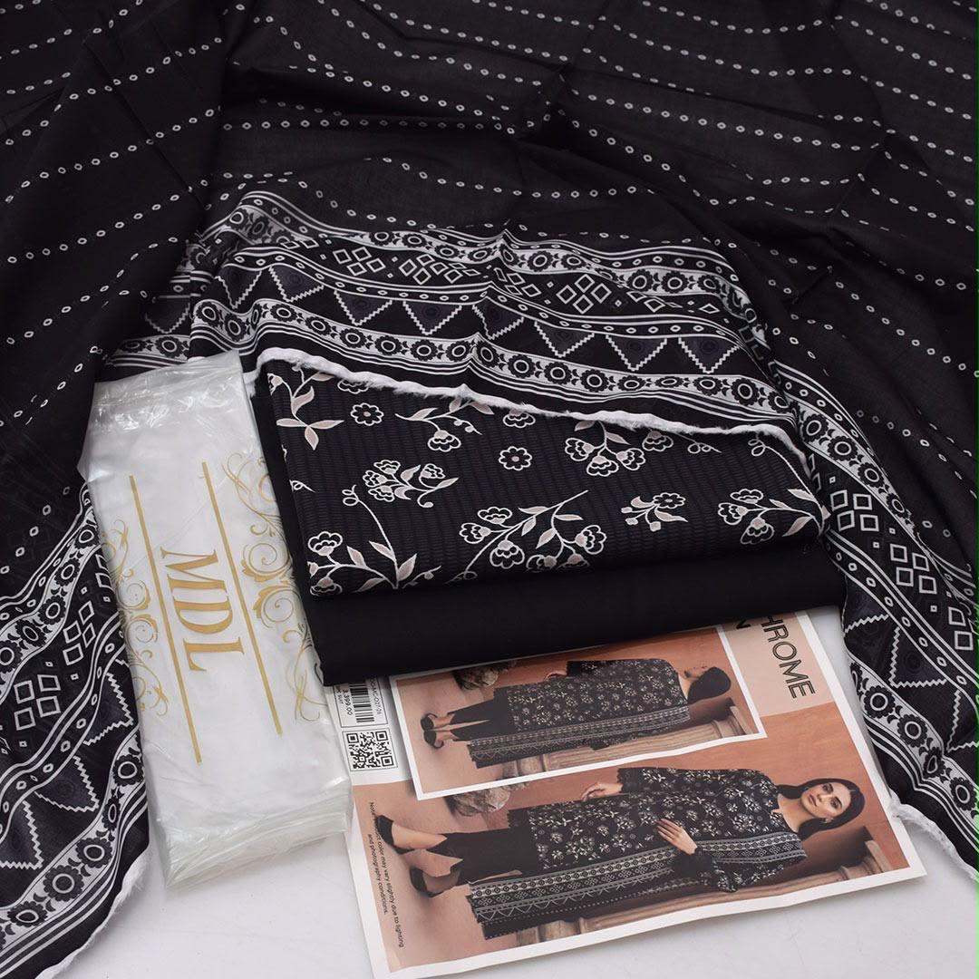 MDL Lawn 3-Piece Digital Printed